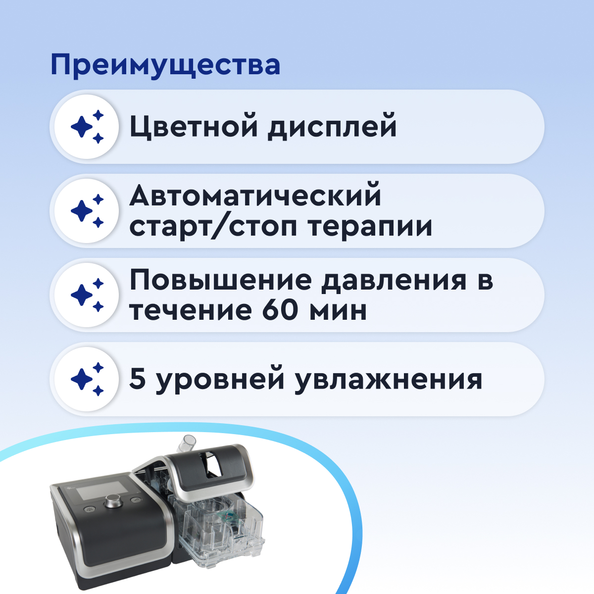 Аппарат CPAP BMC RESMART G2 (E-20A-H-O)