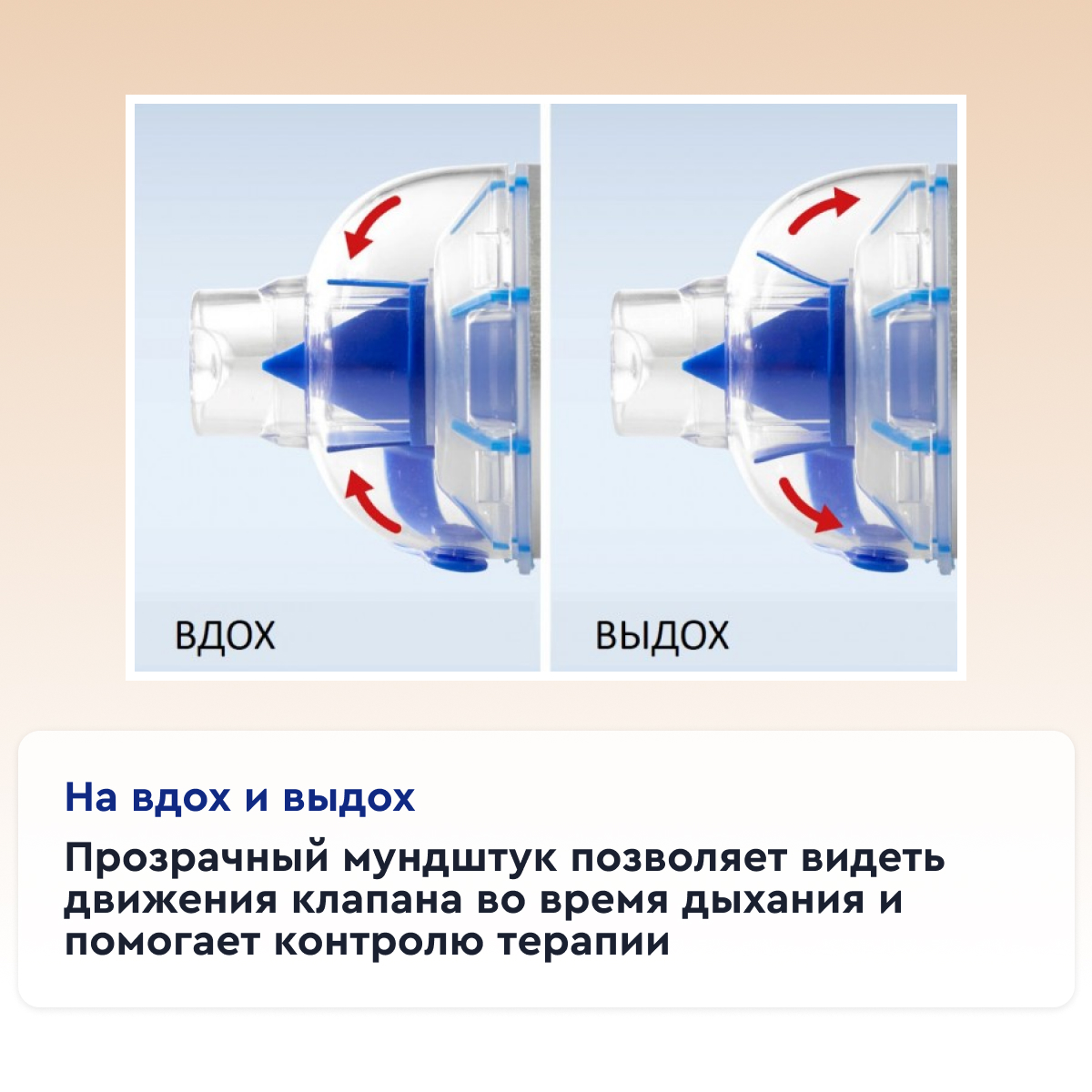 Антистатическая клапанная камера/спейсер VORTEX тип 051 с маской "Божья коровка"для млад. от 0 до 2  от интернет-магазина trimm.store